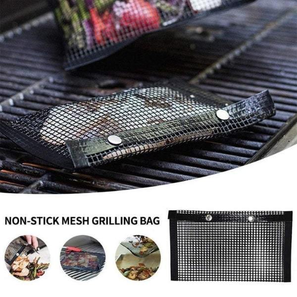 Reusable Non-stick BBQ Grill Mesh Bags - 4Cookers