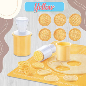 DIY DECORATING COOKIE STAMP SET