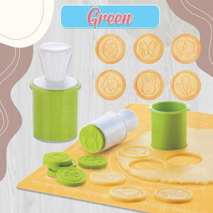DIY DECORATING COOKIE STAMP SET