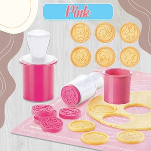 DIY DECORATING COOKIE STAMP SET