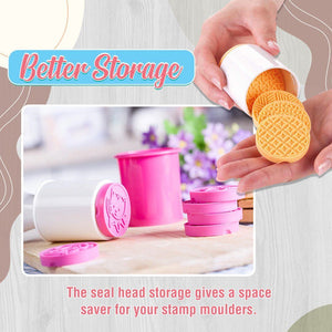 DIY DECORATING COOKIE STAMP SET