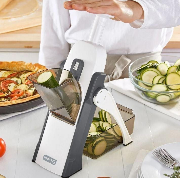 Smart Slicer - Hachoir Multifonction électrique - Coupe, Tranche, Pèle - Neuf