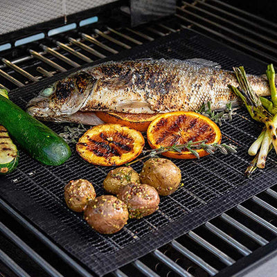 Reusable Non-stick BBQ Grill Mesh Bags - 4Cookers