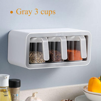 Wall Mount Spice Rack Organizer - 4Cookers
