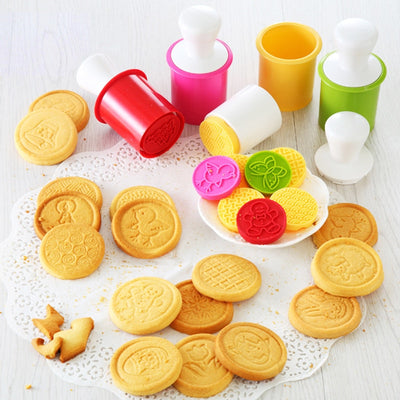 DIY DECORATING COOKIE STAMP SET