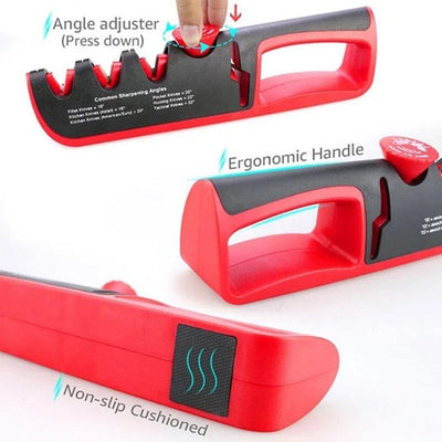 Knife Sharpener 4in1 - 4Cookers