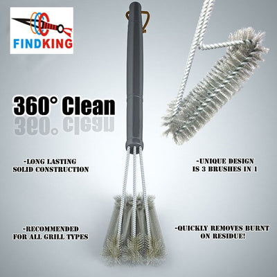 18 inch Grill Cleaning Brush BBQ tool - 4Cookers