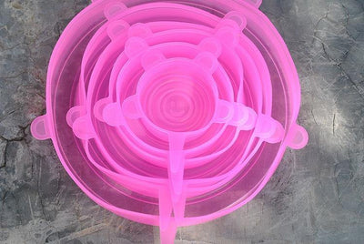 STRETCH&SEAL™ Silicone Lids (6 PCS/SET) - 4Cookers