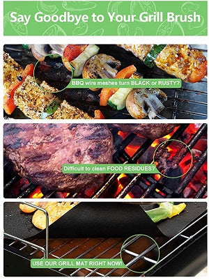 Non-Stick BBQ Baking Mats ( 3 PCS / SET ) - 4Cookers