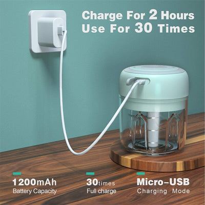 Electric Food Chopper - 4Cookers