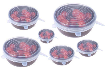 STRETCH&SEAL™ Silicone Lids (6 PCS/SET) - 4Cookers