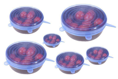 STRETCH&SEAL™ Silicone Lids (6 PCS/SET) - 4Cookers